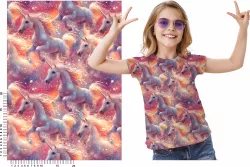 Látka s jednorožci mavaga design Látka s jednorožci mavaga design