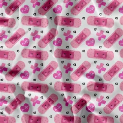 Zdravotnická látka s motivem náplastí | Bela- polyesterový úplet, Torino -úplet funkční, MILKY -úplet funkční, FERRA -úplet, Lycra, PUSH UP LYCRA/ plavkovina, Garzato- počesaný funkční úplet, Termo lycra počesaná, DOLOMITY -počesaný 250 gsm, Softshell zimní 320 gsm, Softshell LETNÍ NEPRUŽNÝ, Softshell ZIMNÍ PRUŽNÝ 220 gsm, Softshell letní pružný 220gsm, Softshell jarní 285 gsm, Softshell BERÁNEK, Kočárkovina, Micropeach -tkanina 100 % pes, Silver pružné plátno, X-BAVLNĚNÝ SATÉN, BAVLNĚNÝ úplet LORA 180, Bavlněná teplákovina LORA 250 gsm, BAVLNĚNÝ úplet MIRA 230, Mušelín, SILKY, Venezie úplet, Satén úpletový Valentino  PES+el., Microplyš pružný