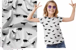Minimalistická látka s dinosaury na bílé | Bela- polyesterový úplet, Torino -úplet funkční, MILKY -úplet funkční, FERRA -úplet, Lycra, PUSH UP LYCRA/ plavkovina, Garzato- počesaný funkční úplet, Termo lycra počesaná, DOLOMITY -počesaný 250 gsm, Softshell zimní 320 gsm, Softshell LETNÍ NEPRUŽNÝ, Softshell ZIMNÍ PRUŽNÝ 220 gsm, Softshell letní pružný 220gsm, Softshell jarní 285 gsm, Softshell BERÁNEK, Kočárkovina, Micropeach -tkanina 100 % pes, Silver pružné plátno, X-BAVLNĚNÝ SATÉN, BAVLNĚNÝ úplet LORA 180, Bavlněná teplákovina LORA 250 gsm, BAVLNĚNÝ úplet MIRA 230, SILKY, Venezie úplet, Satén úpletový Valentino  PES+el., Microplyš pružný