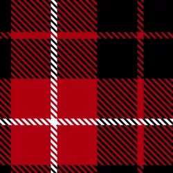 SAM1893B (Tartan červený - materiálové varianty)