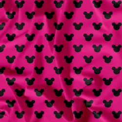 Látka mickey mouse  | Bela- polyesterový úplet, Torino -úplet funkční, MILKY -úplet funkční, FERRA -úplet, Lycra, PUSH UP LYCRA/ plavkovina, Garzato- počesaný funkční úplet, Termo lycra počesaná, DOLOMITY -počesaný 250 gsm, Softshell zimní 320 gsm, Softshell LETNÍ NEPRUŽNÝ, Softshell ZIMNÍ PRUŽNÝ 220 gsm, Softshell letní pružný 220gsm, Softshell jarní 285 gsm, Softshell BERÁNEK, Kočárkovina, Micropeach -tkanina 100 % pes, Silver pružné plátno, SILKY, Venezie úplet, Satén úpletový Valentino  PES+el., Microplyš pružný