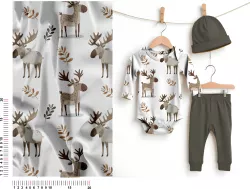 Úplet, teplákovina nebo třeba softshell sobi- vzor k tisku mavaga design Úplet, teplákovina nebo třeba softshell sobi- vzor k tisku mavaga design
