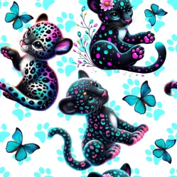 SAM2005 (Leopard na bílé - materiálové varianty)