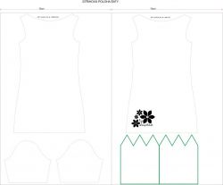 Panel na šití šatů, sukní, legín nebo triček mavaga design Panel na šití šatů, sukní, legín nebo triček mavaga design