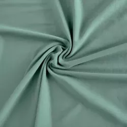 Mentolově zelený bavlněný úplet Mentolově zelený bavlněný úplet