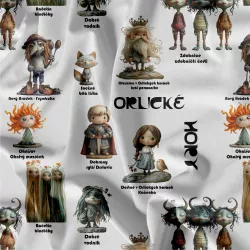 Orlické hory  | Bela- polyesterový úplet, Torino -úplet funkční, MILKY -úplet funkční, FERRA -úplet, Lycra, PUSH UP LYCRA/ plavkovina, Garzato- počesaný funkční úplet, Termo lycra počesaná, DOLOMITY -počesaný 250 gsm, Softshell zimní 320 gsm, Softshell LETNÍ NEPRUŽNÝ, Softshell ZIMNÍ PRUŽNÝ 220 gsm, Softshell letní pružný 220gsm, Softshell jarní 285 gsm, Softshell BERÁNEK, Kočárkovina, Micropeach -tkanina 100 % pes, Silver pružné plátno, X-BAVLNĚNÝ SATÉN, BAVLNĚNÝ úplet LORA 180, Bavlněná teplákovina LORA 250 gsm, BAVLNĚNÝ úplet MIRA 230, SILKY, Venezie úplet, Satén úpletový Valentino  PES+el., Microplyš pružný