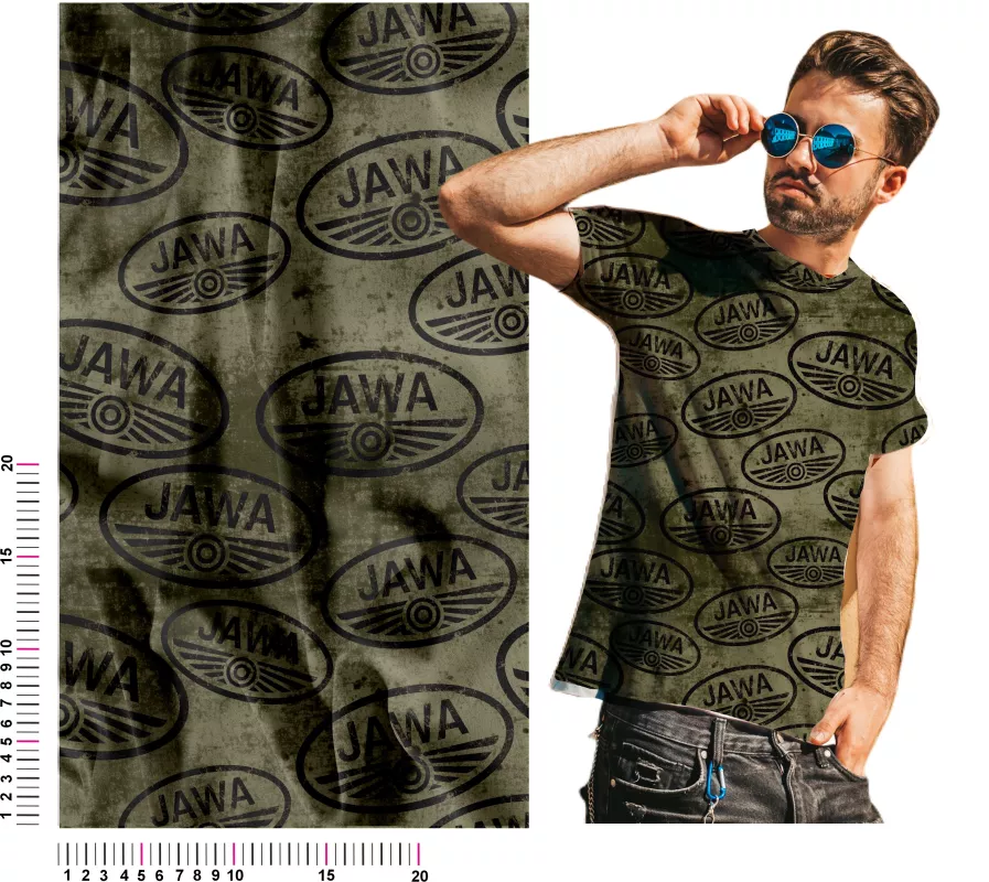 JAWA úplet mavaga design