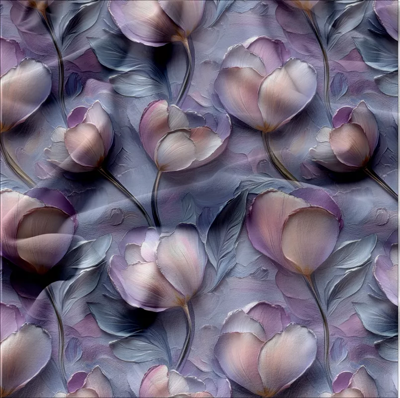 Látky s tulipány mavaga design