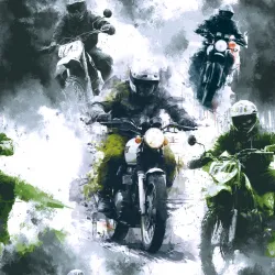 SAM2107 (Motorky akvarel - materiálové varianty)