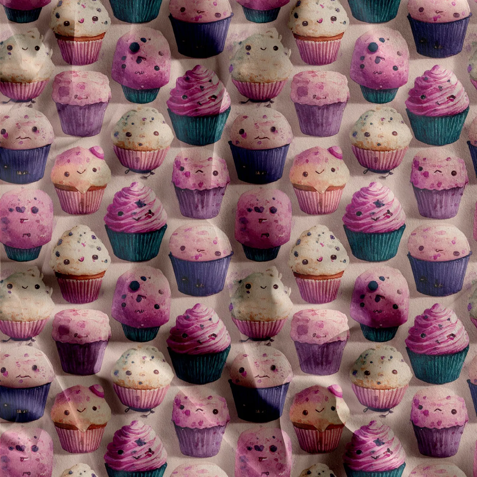 úplet Cupcake mavaga design
