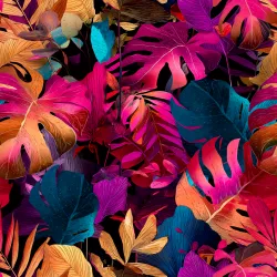 SAM2199 (Tropical monstera - materiálové varianty)