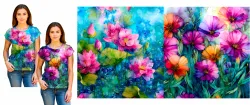 Dvojpanel na šití s motivem květin | BELLA - 210 gsm, TORINO 140 gsm -funkční úplet, Funkční úplet MILKY, GARZATO 200gsm- funkční úplet počesaný, DOLOMOTY 250, Softshell zimní 320 gsm, Kočárkovina, X-BAVLNĚNÝ SATÉN, X-BAVLNĚNÝ ÚPLET, X-BAVLNĚNÁ TEPLÁKOVINA