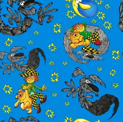 KK2 (Kuba Kubikula Barbucha modrá - materiálové varianty)