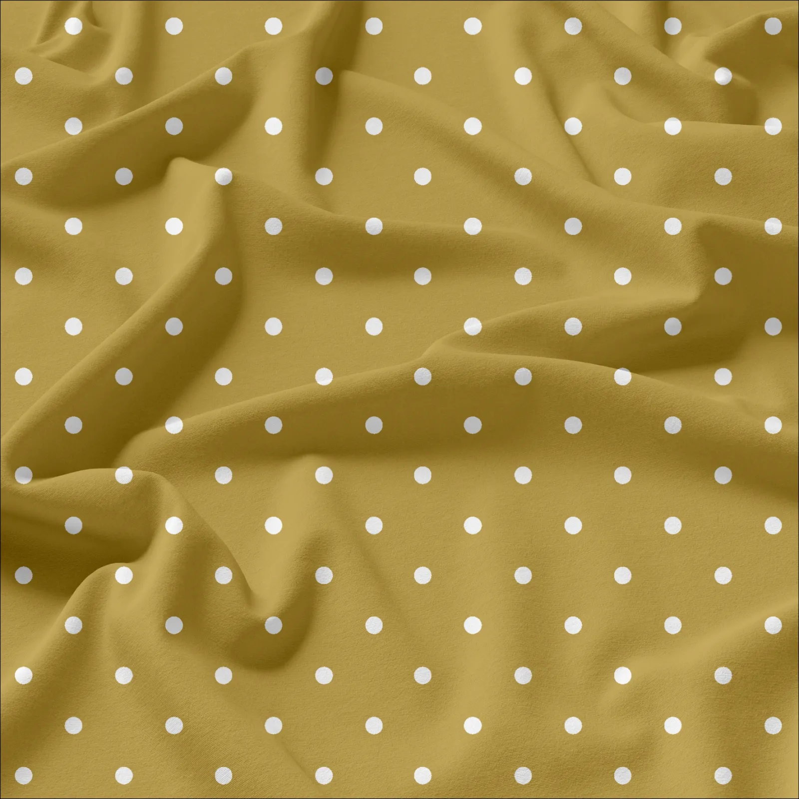 Bílý puntík 7mm Mango- materiálové varianty mavaga design
