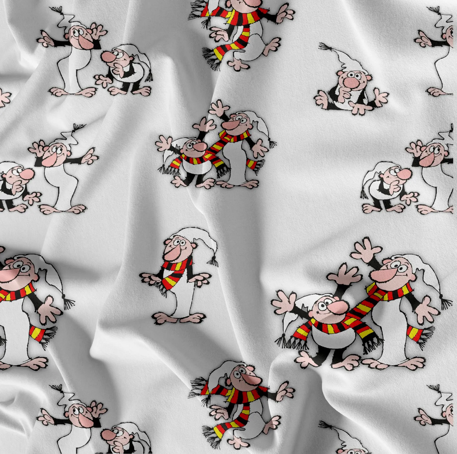 Křemílek a Vochomůrka úplet mavaga design