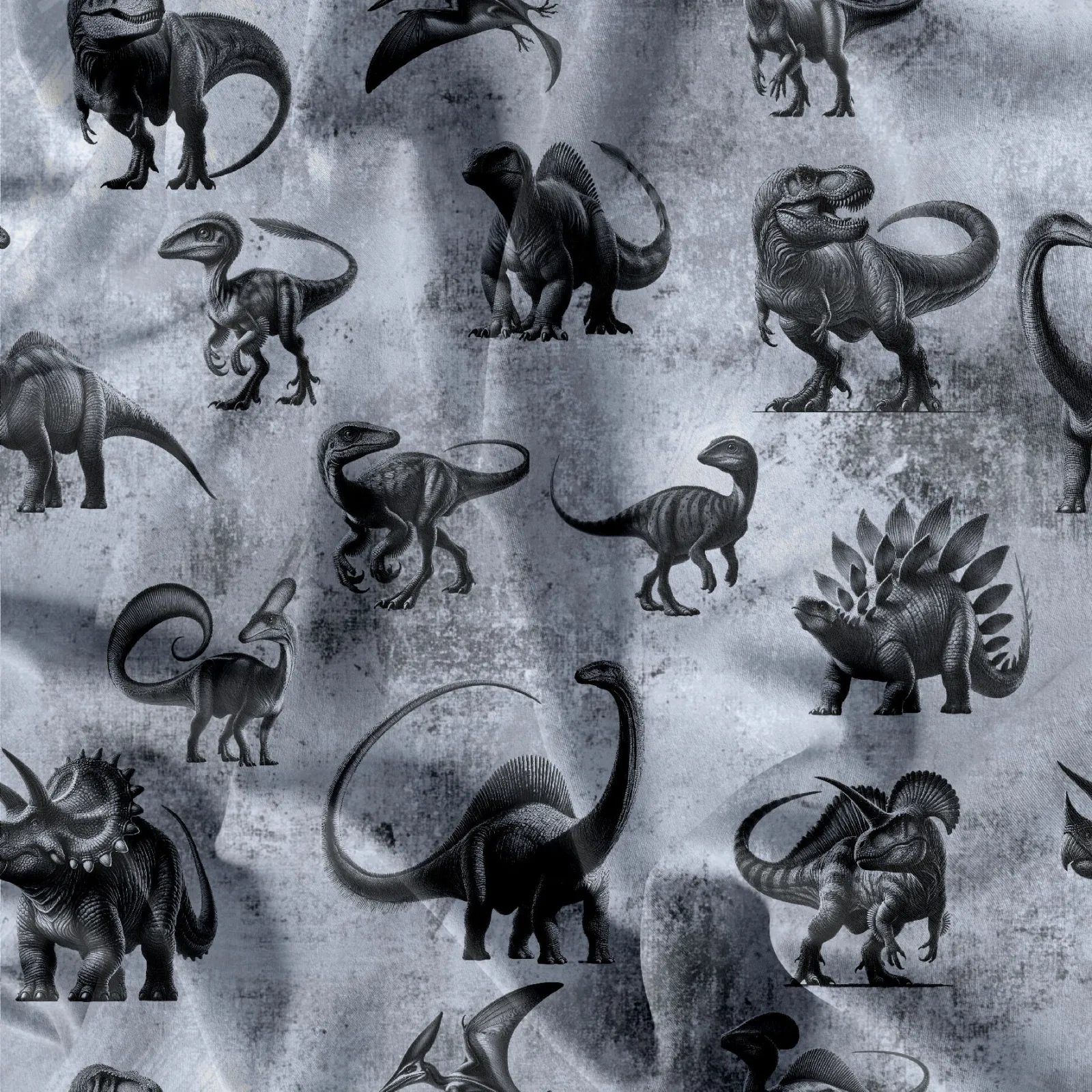 Softshell a další látky dinosaurus mavaga design