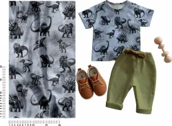 Softshell a další látky dinosaurus | Bela- polyesterový úplet, Torino -úplet funkční, MILKY -úplet funkční, FERRA -úplet, Lycra, PUSH UP LYCRA/ plavkovina, Garzato- počesaný funkční úplet, Termo lycra počesaná, DOLOMITY -počesaný 250 gsm, Softshell zimní 320 gsm, Softshell LETNÍ NEPRUŽNÝ, Softshell ZIMNÍ PRUŽNÝ 220 gsm, Softshell letní pružný 220gsm, Softshell jarní 285 gsm, Softshell BERÁNEK, Kočárkovina, Micropeach -tkanina 100 % pes, Silver pružné plátno, X-BAVLNĚNÝ SATÉN, BAVLNĚNÝ úplet LORA 180, Bavlněná teplákovina LORA 250 gsm, BAVLNĚNÝ úplet MIRA 230, Mušelín, SILKY, Venezie úplet, Satén úpletový Valentino  PES+el., Microplyš pružný